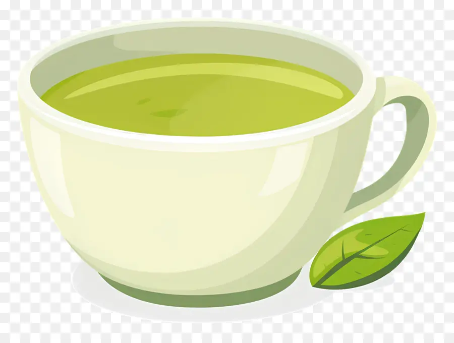 Bebida De Té Verde，Taza Para Té PNG