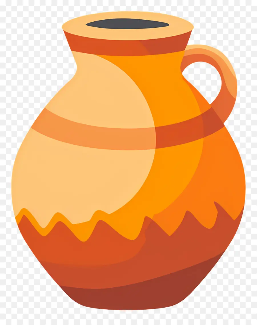 Olla De Barro India，Olla Estampada PNG