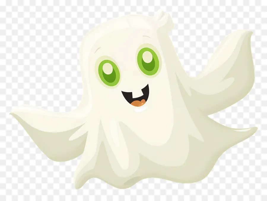 Fantasma De Dibujos Animados，Lindo Fantasma PNG