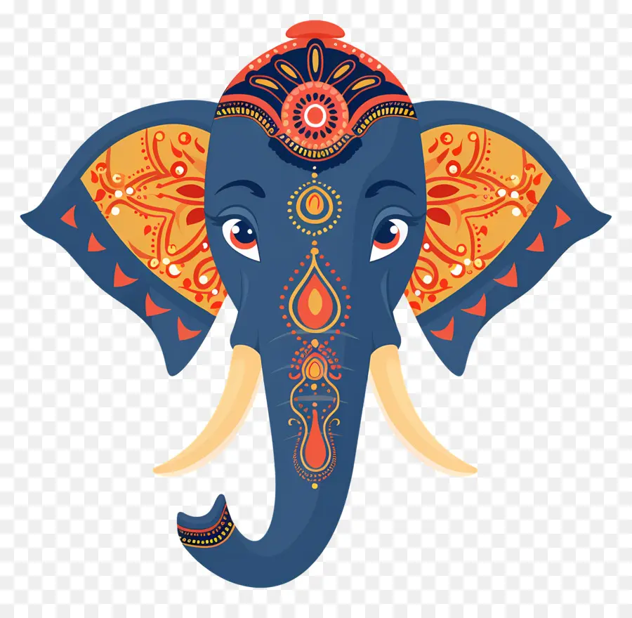 Elefante Indio，Elefante Decorativo PNG