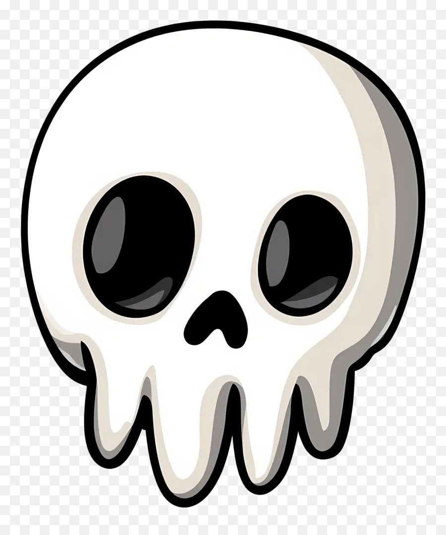 Fantasma De Dibujos Animados，Calavera De Dibujos Animados PNG