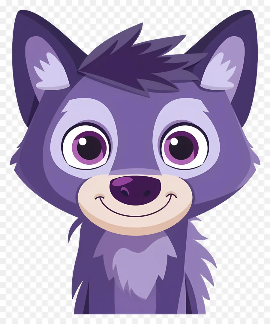 Cabeza De Lobo，Perro De Dibujos Animados PNG