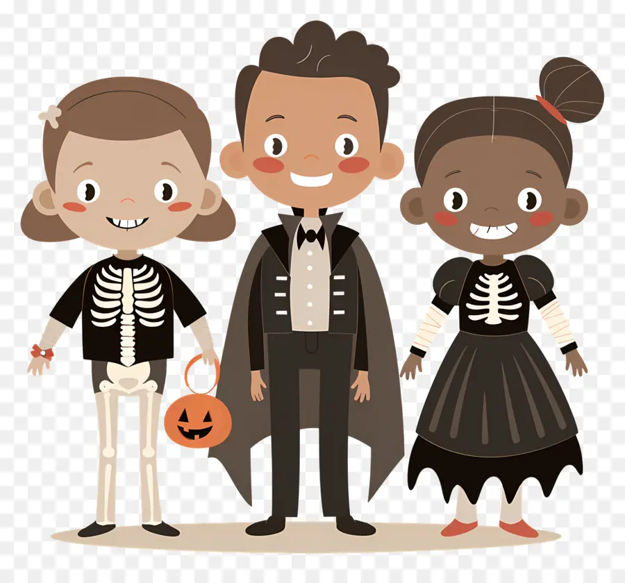 Niños De Halloween，Disfraces De Halloween PNG