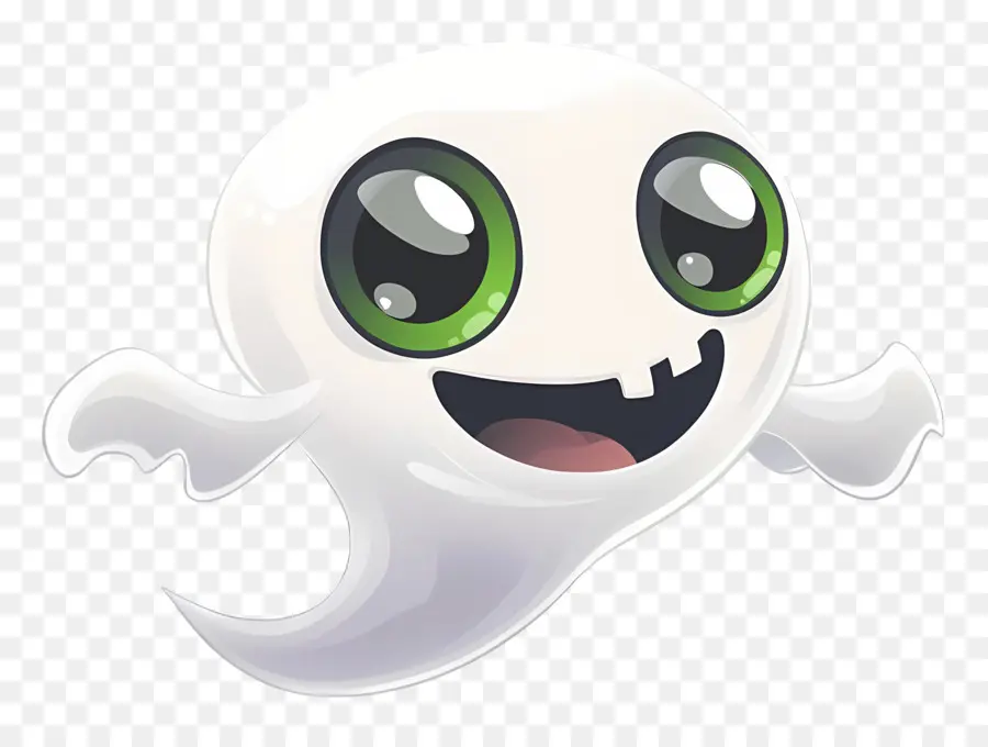 Fantasma De Dibujos Animados，Lindo Fantasma PNG