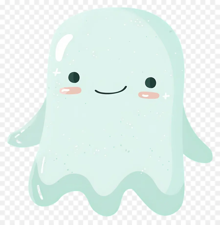 Fantasma De Dibujos Animados，Fantasma Sonriente PNG