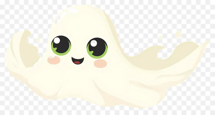 Fantasma De Dibujos Animados，Fantasma Feliz PNG