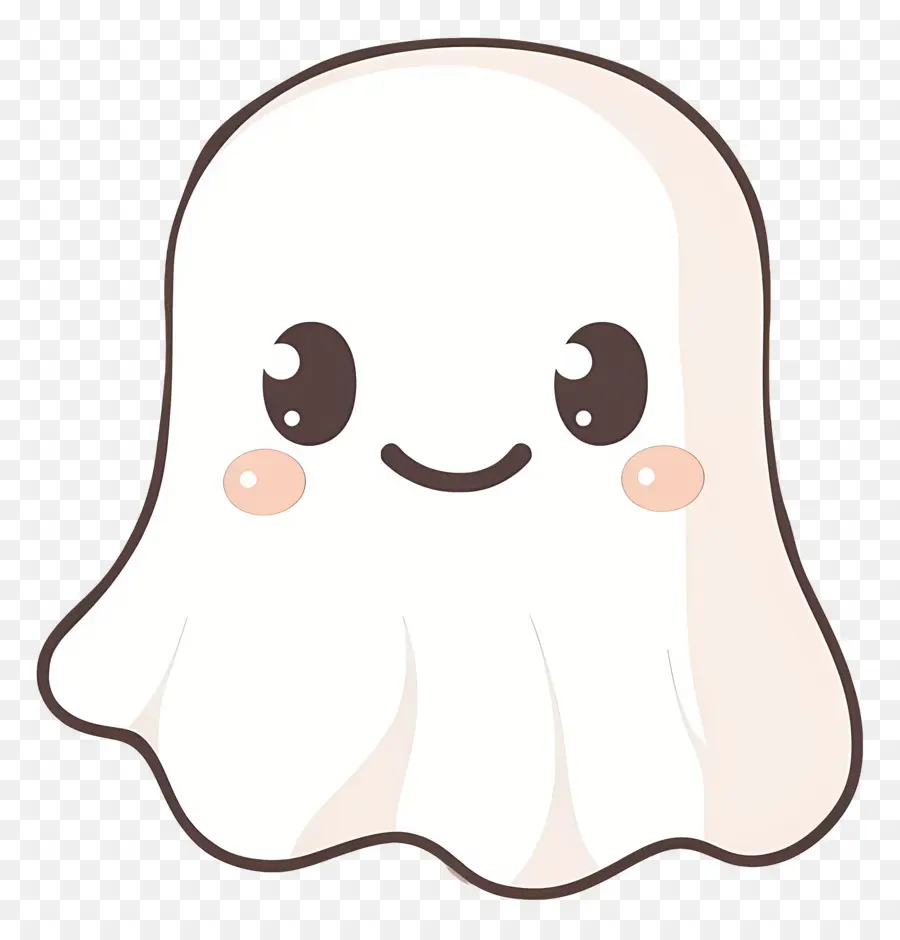 Fantasma Kawaii，Lindo Fantasma PNG