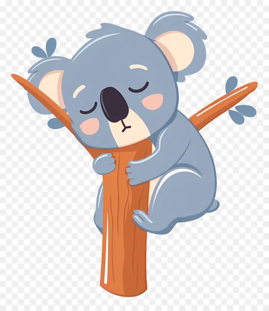 Lindo Koala，Koala Durmiendo PNG