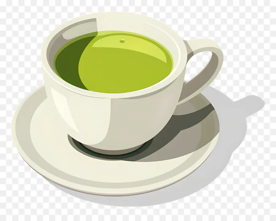 Bebida De Té Verde，Té Verde PNG