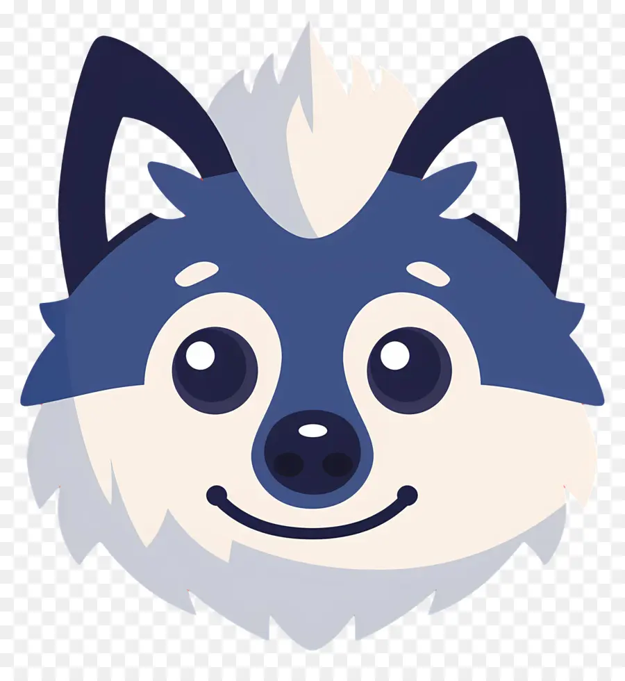 Cabeza De Lobo，Perro Azul PNG