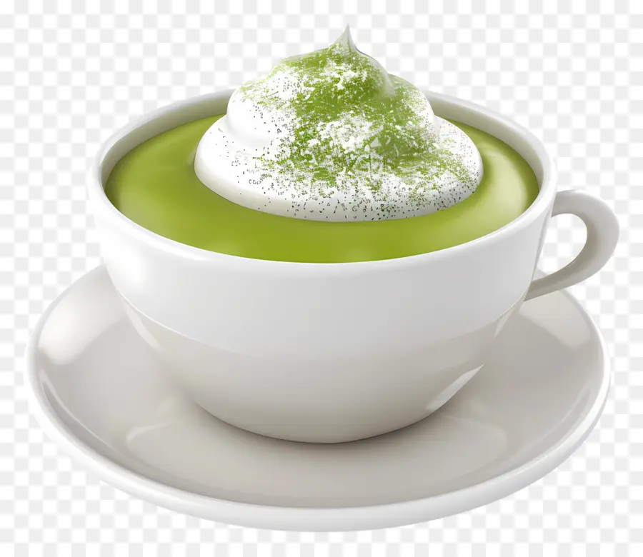 Té Verde Matcha，Matcha Latte PNG