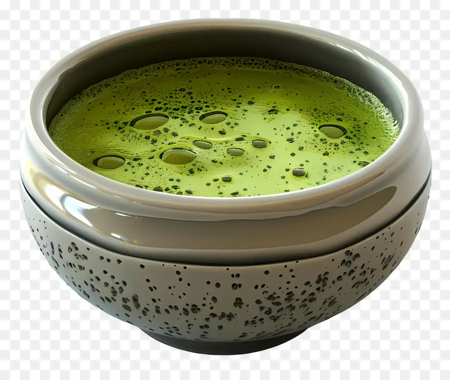 Té Verde Matcha，Tazón De Té Verde PNG