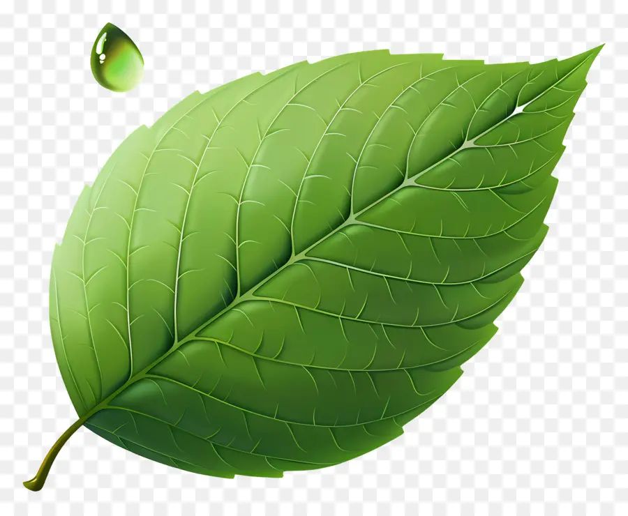 Hoja única，Hojas Verdes PNG