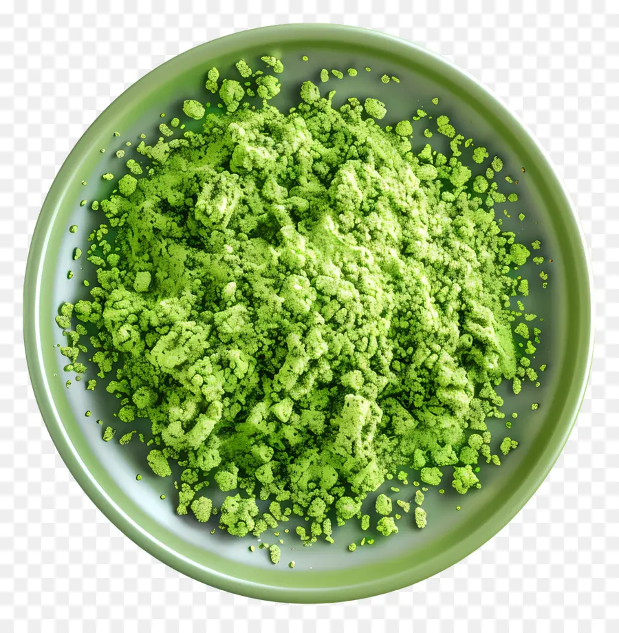 Polvo De Matcha，Polvo Verde PNG