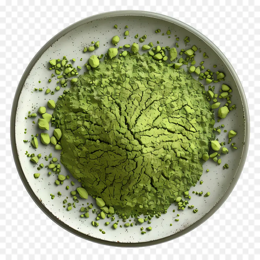 Polvo De Matcha，Polvo Verde PNG