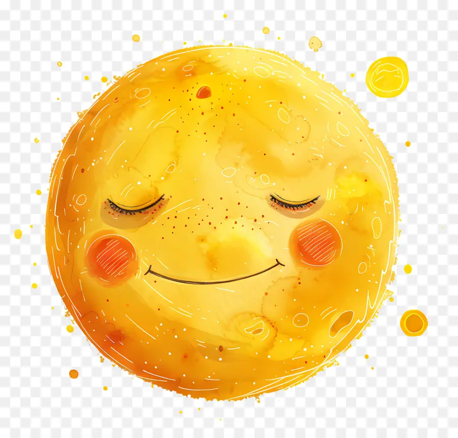 Sol Kawaii，Ilustración De Sol Sonriente PNG