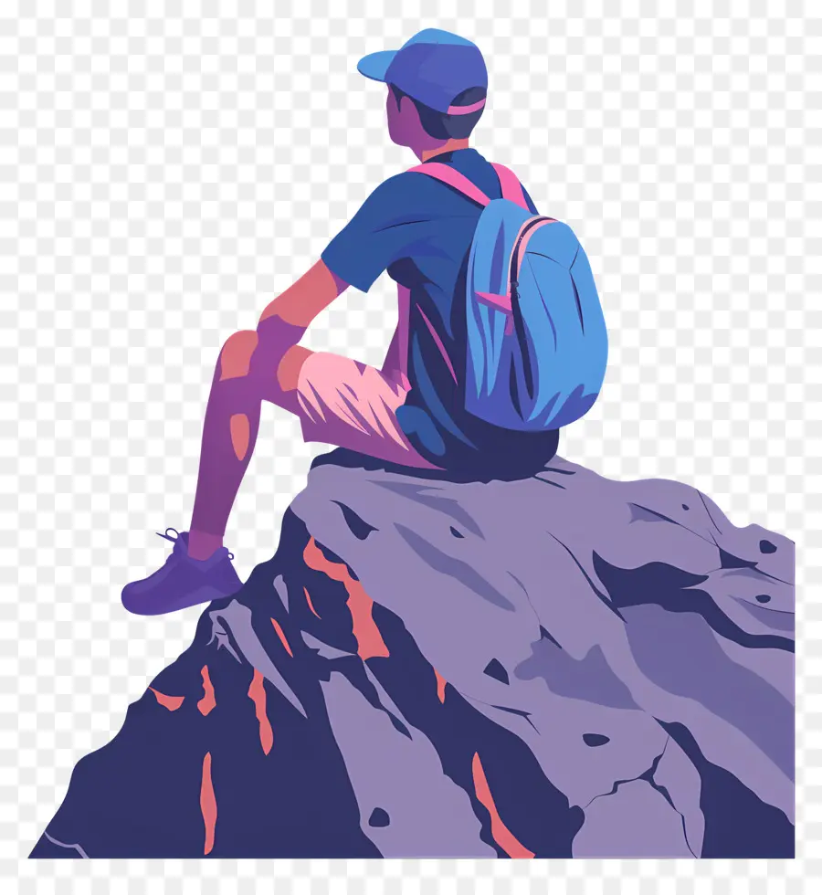 Hombre Solo，Caminante PNG