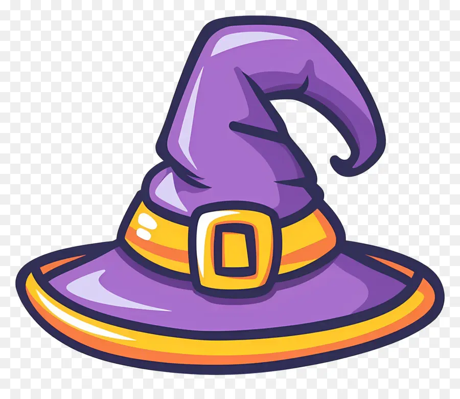 Gorra De Halloween，Sombrero De Bruja PNG