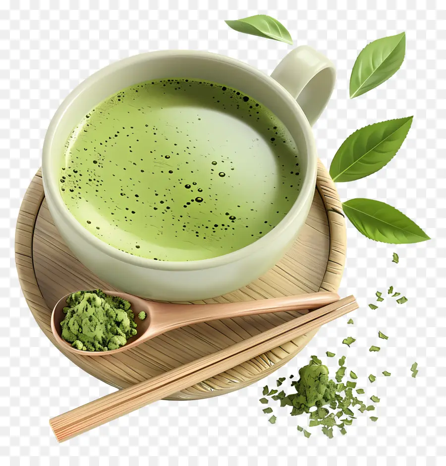 Té Verde Matcha，Té Matcha PNG