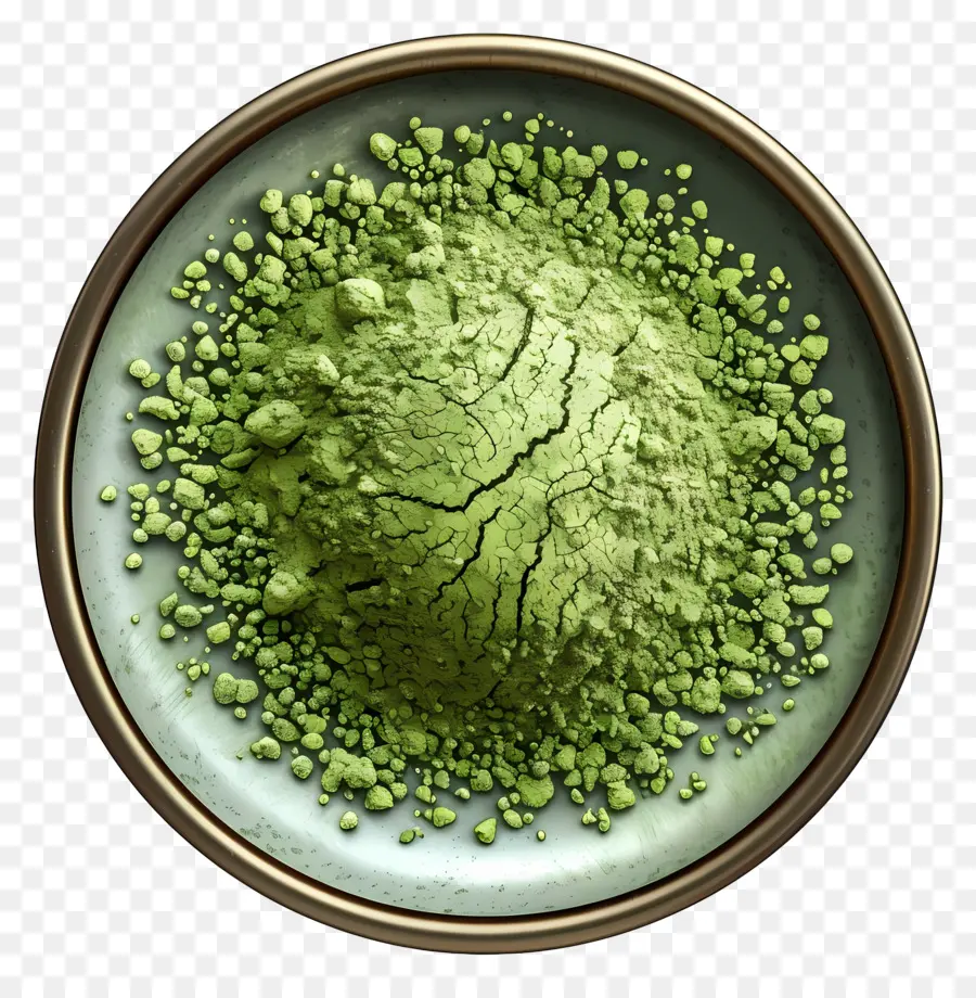 Polvo De Matcha，Polvo Verde PNG