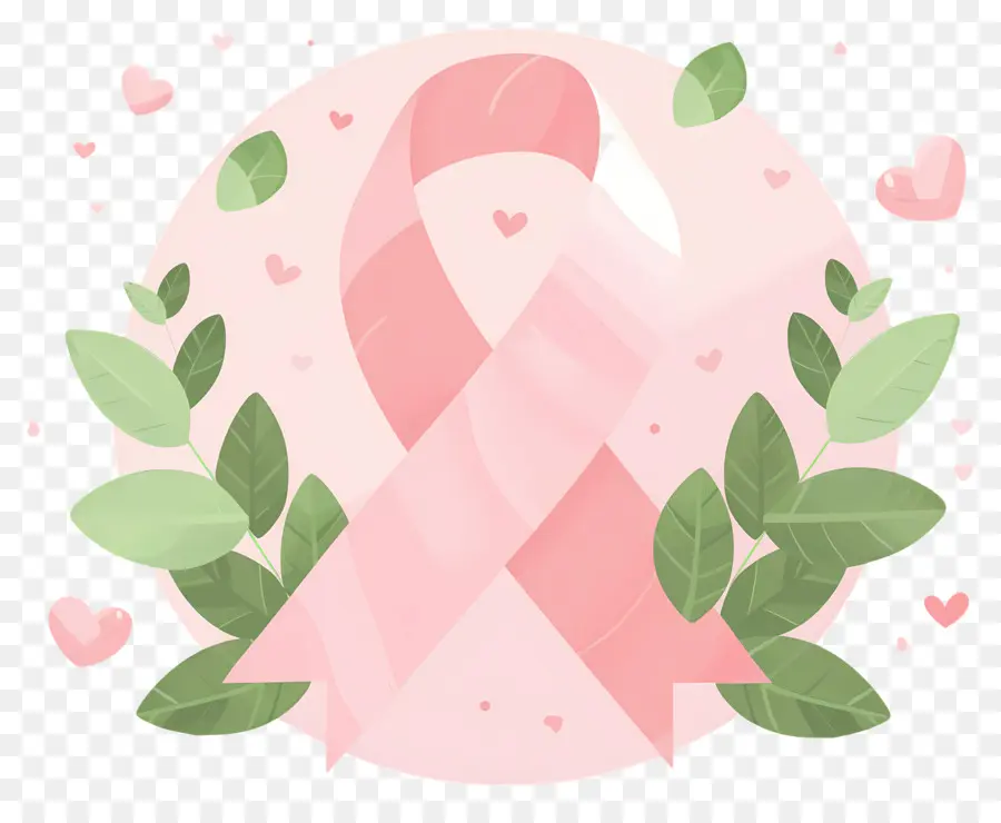 Concientización Sobre El Cáncer De Mama，Cinta Rosa PNG