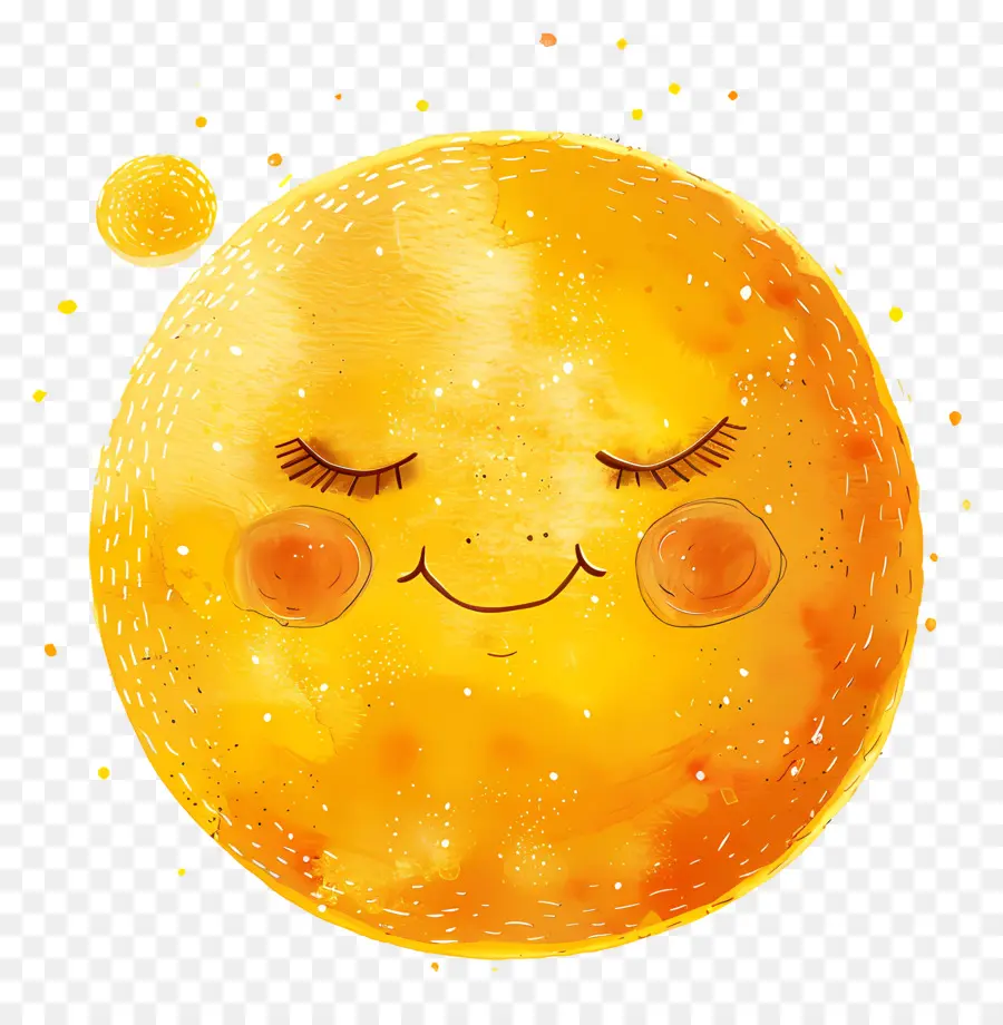 Sol Kawaii，Ilustración De Sol Sonriente PNG