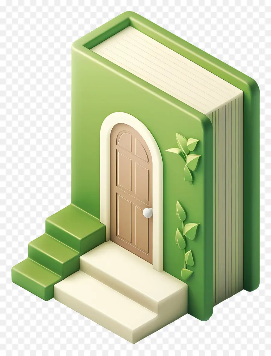 Logotipo Del Libro，Casa Del Libro Verde PNG