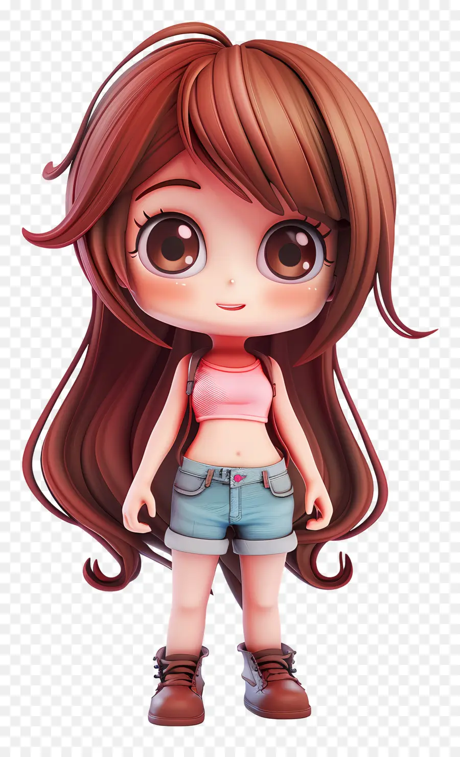 Chica Chibi，Lindo PNG