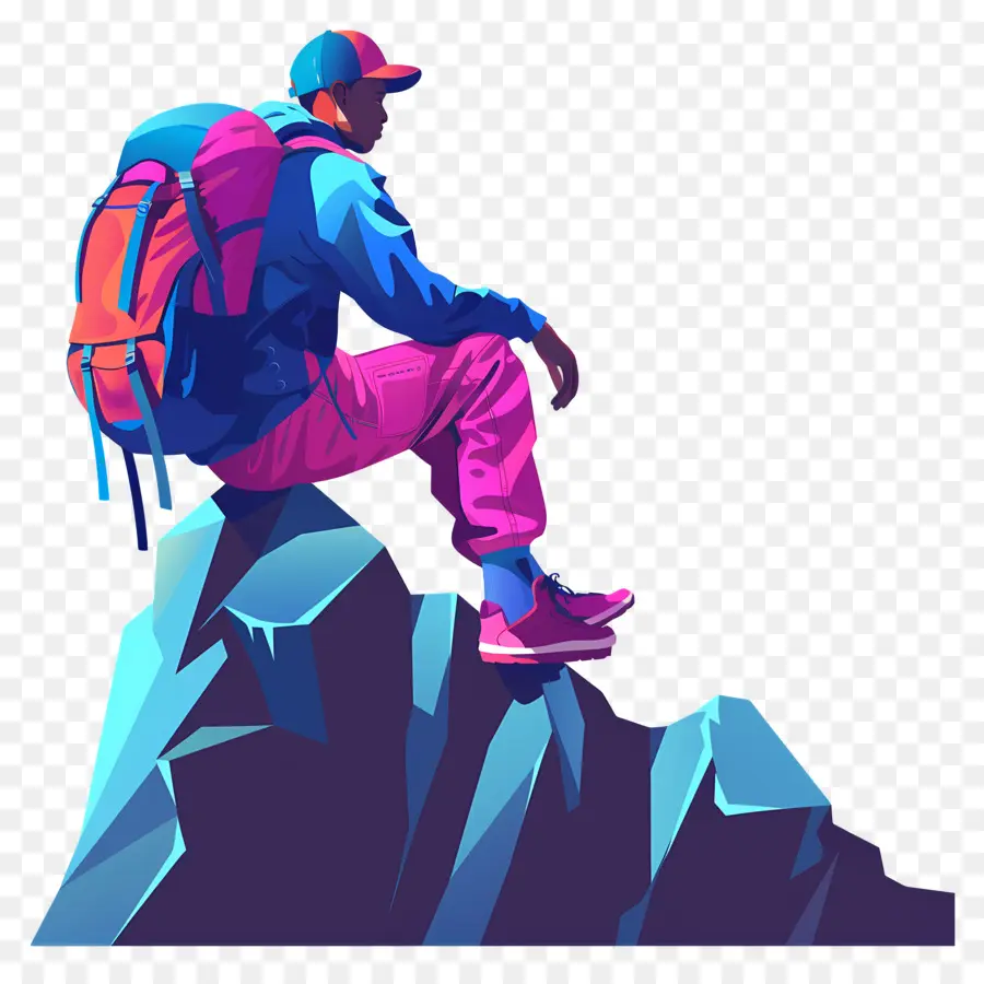 Hombre Solo，Caminante PNG