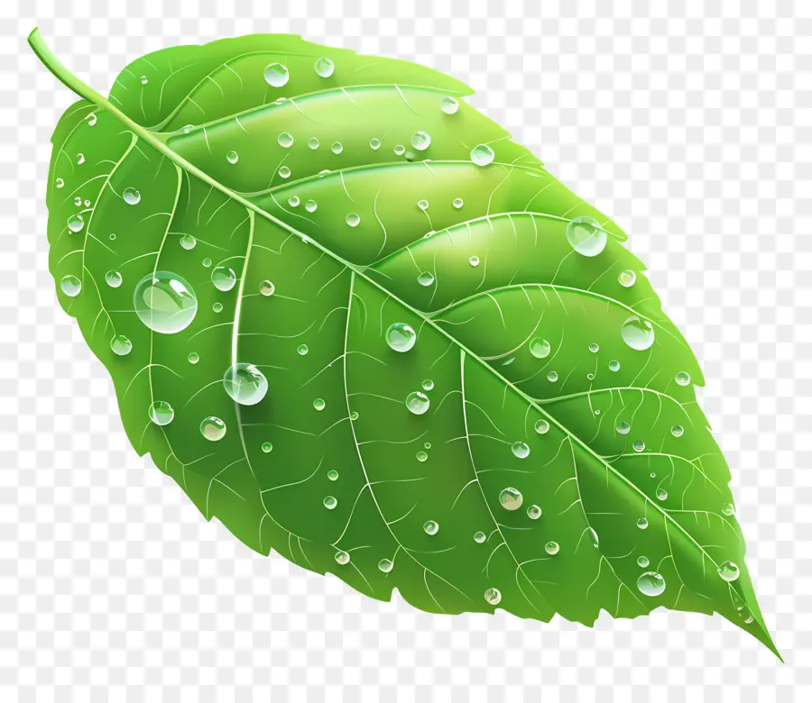 Hoja única，Hojas Verdes PNG