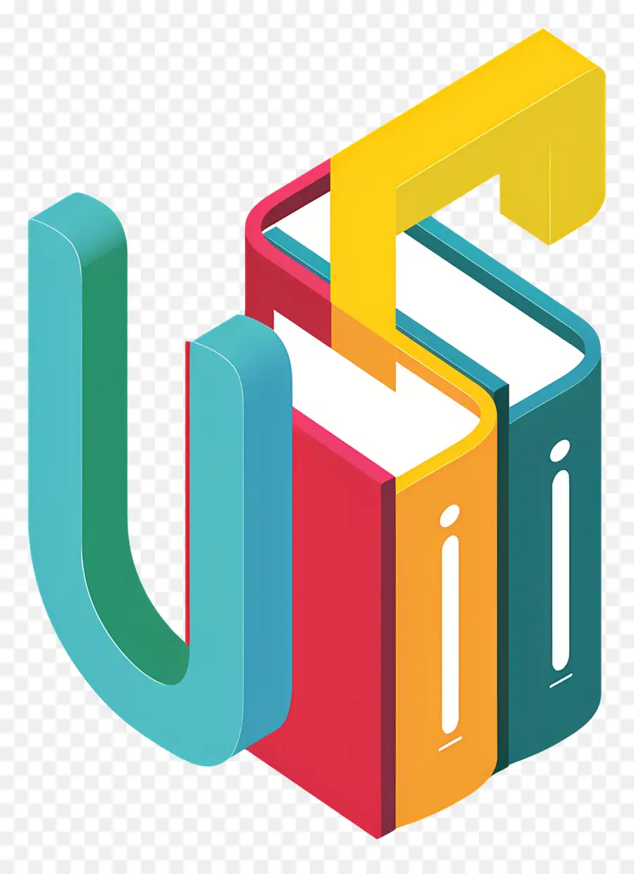 Logotipo Del Libro，Libros Coloridos PNG