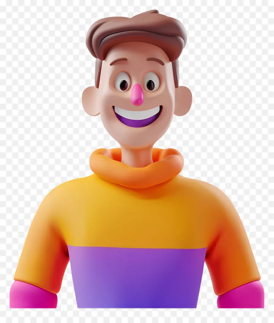 Gente Feliz，Personaje De Dibujos Animados PNG