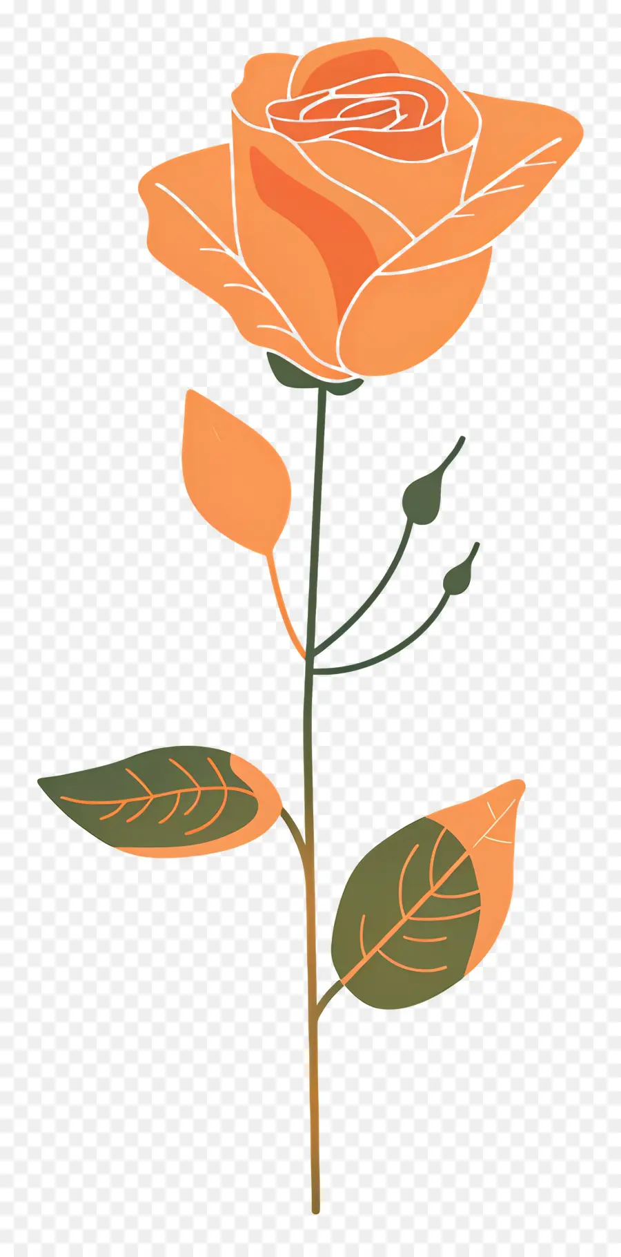 Rosa única，Rosa Amarilla PNG