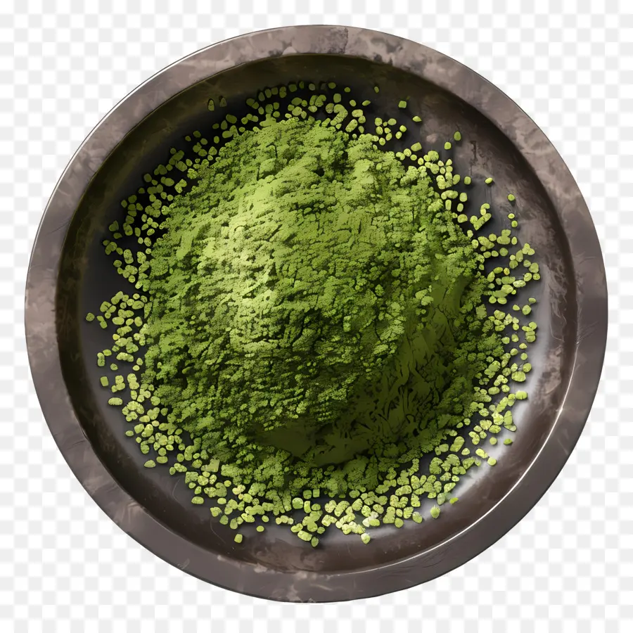 Polvo De Matcha，Polvo Verde PNG