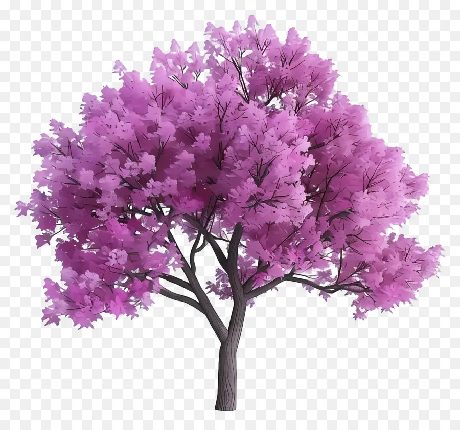 Árbol Animado，árbol Rosa PNG