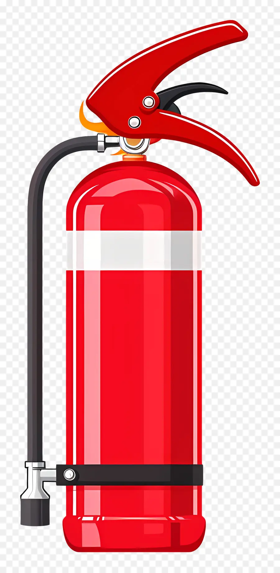 Extintor De Incendios，Rojo PNG