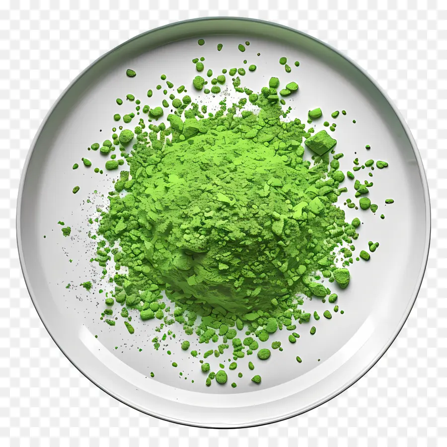 Polvo De Matcha，Polvo Verde PNG