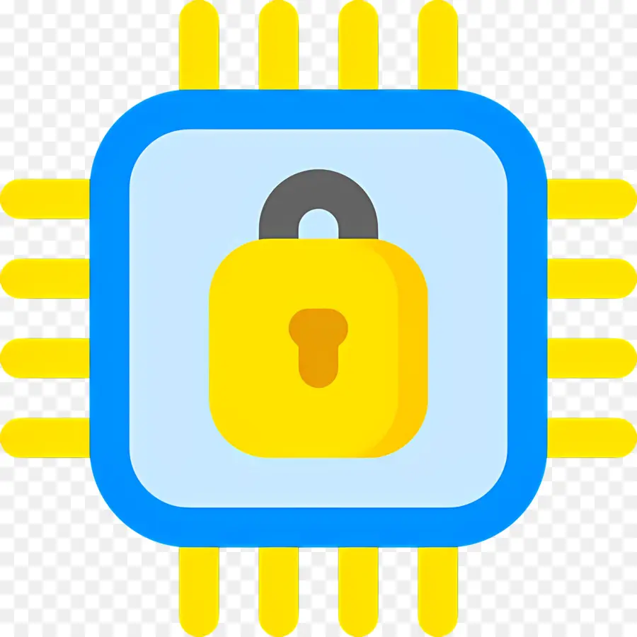 Seguridad Cibernética，Icono De Candado PNG