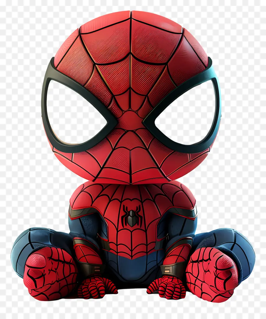 Bebé Hombre Araña，Figura De Superhéroe Rojo PNG