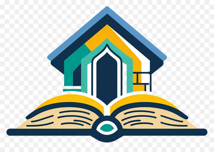 Logotipo Del Libro，Libro Y Casa PNG