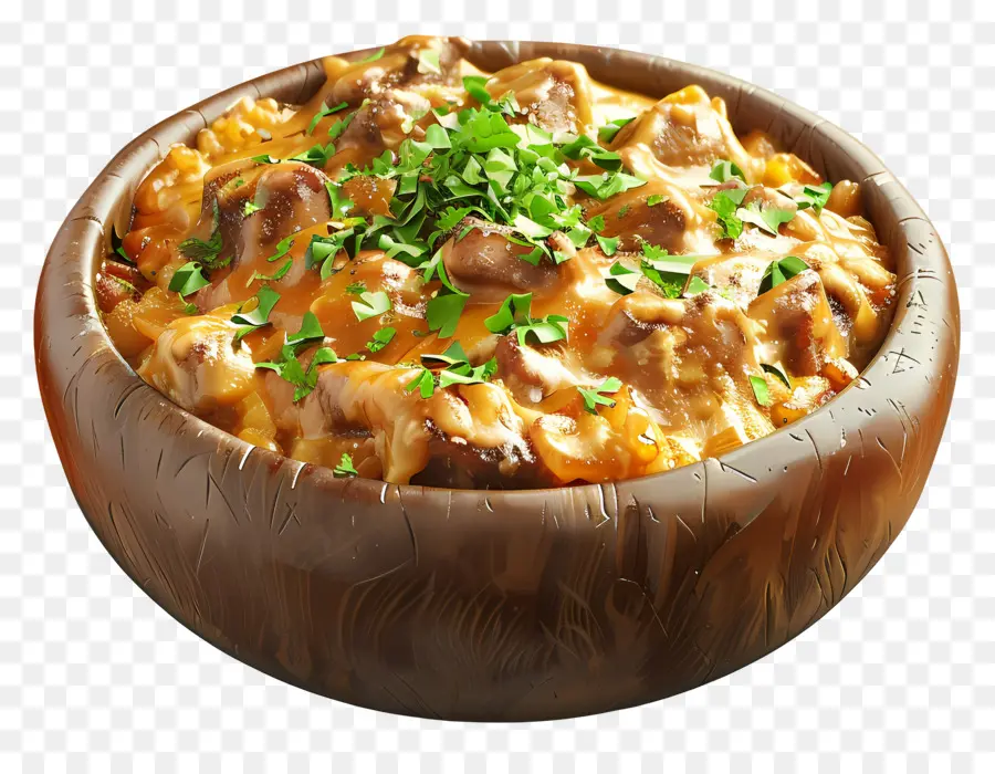 Comida Africana，Tazón De Guiso Con Queso PNG