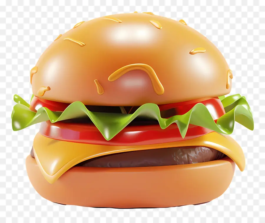 Hamburguesa Simple，Hamburguesa Doble Con Queso PNG