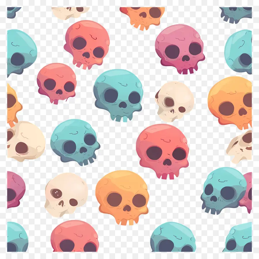 Lindas Calaveras，Calaveras Coloridas PNG