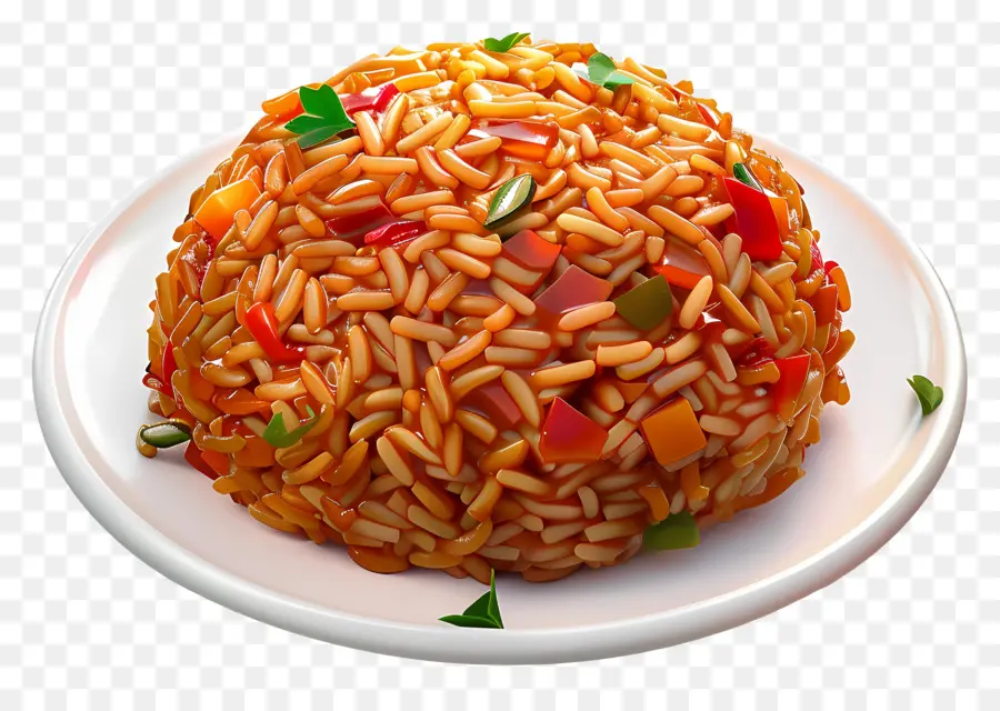 Comida Africana，Plato De Arroz PNG