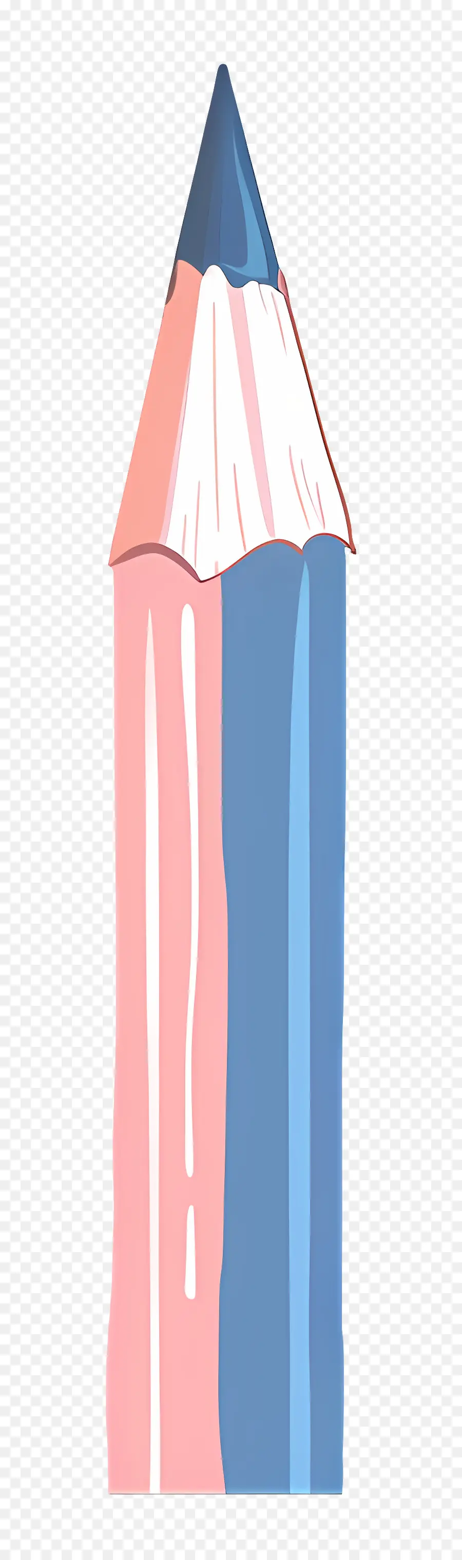 Lápiz De Color，Lápiz Rosa Y Azul PNG