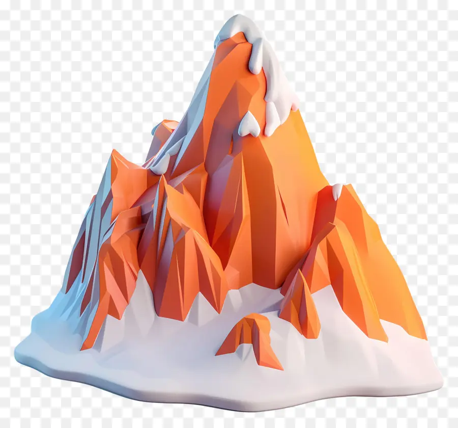 Montaña De Dibujos Animados，Iceberg PNG