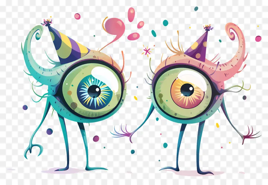 Globos Oculares De Monstruo，Ojos De Dibujos Animados PNG