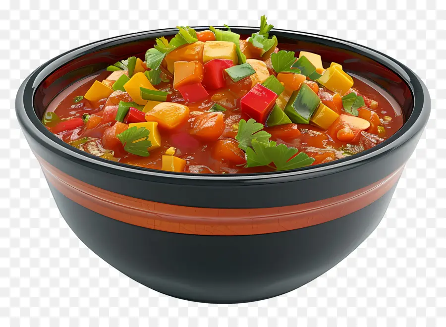 Comida Africana，Sopa De Verduras Coloridas PNG