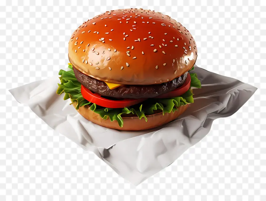 Hamburguesa Simple，Hamburguesa Con Queso PNG