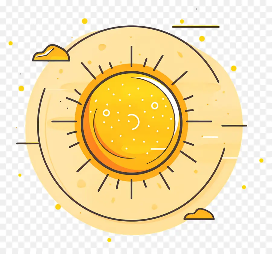 Logotipo Del Sol，Ilustración Del Sol PNG